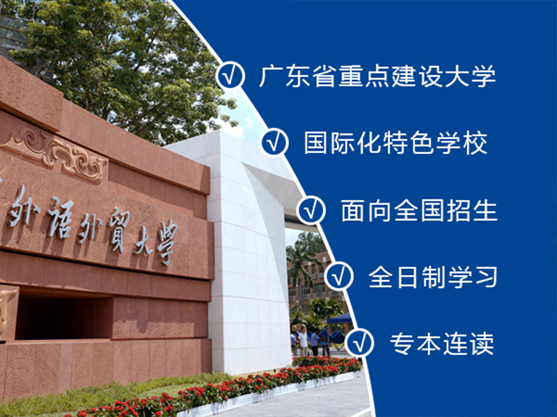 广东省外语外贸大学公开学院艺信系